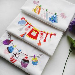 Table Napkin Creative Christmas Decoration Mat Cotton Placemat Onderzetters Cloth Cover Tea Towel Coffee Mug Pad Kitchen Towels