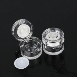 5g Empty Acrylic Nail Art Container Cosmetic Jar Small Sample Cream Pot Nail Gel Powder Box Makeup Tool White F2017820 Fkvpj
