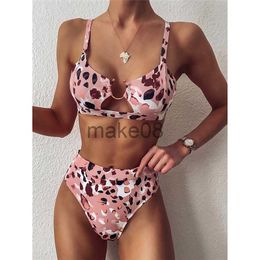 Women's Swimwear Sexy Swimsuit Women High Waist Bikini Micro High Leg Swimming Suit for Bathing Suit Snake Print Swimwear Girls 2021 Bikinis Set J230704