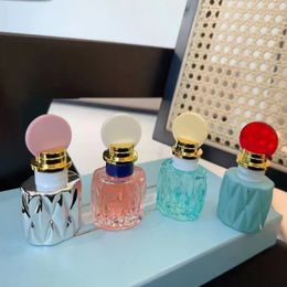 Wholesale Lasting Floral miu 20ml 4pcs Body Perfume Lady men Parfum Gifts free shipping