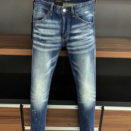 Jean Dsq Jeans Mens Luxury Designer Skinny Ripped Cool Guy Causal Hole Denim Fashion Brand Fit Jean Dsquare 2 Dsquareds Dsq2s Dsqs Jug5pdm