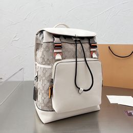 Sales Mens Pack Vintage Designer Backpack Coac Track Travel Computer Bags Casual Leather Shoulders Wallet With Belt Strap Composite High Quality Bag Size 35x26cm