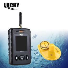 Fish Finder Lucky FFW718 Wireless Fish Finder Sonar for fishing sonar sensor 40M/120FT deeper Fishfinder Depth Sounder echolot sondeur peche HKD230703