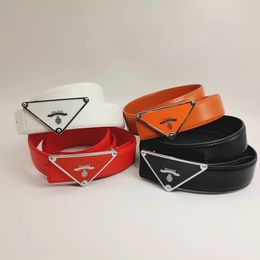 designer belt men belt for women designer belts 3.2cm width brand luxury belts triangle buckle fashion belt high quality genuine leather waistband belt free shipping