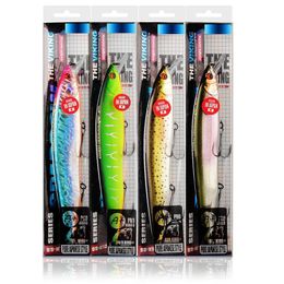 Baits Lures BEARKING 4pcs each set assorted Colours minnow crank magnet system model bait 230704