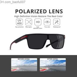 Sunglasses Brand Polarised Sunglasses Men Fashion Oversized Flexible Frame Square Male Sun Glasses For Driving Goggle Zonnebril Heren Z230705