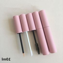 10ml DIY Pink empty eyelashes tube mascara tube, Lip Gloss Tube Refillable Bottles Makeup tool Fast Shipping F3672 Lbksm