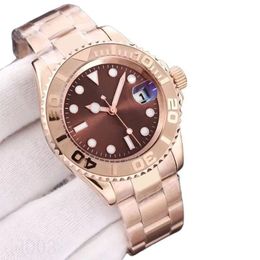 Luxury watch high quality plated gold watches women 40mm automatic fashion yachtmaster orologi formal gifts 226659 vintage watch luminous silver plated SB037 C23