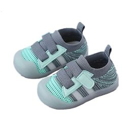 Sneakers ZZFABER Soft Baby Toddler Shoes Child Mesh Breathable Sneakers Infant AntiSlip Flexible Casual Shoes for Babies Girls Boys 230705