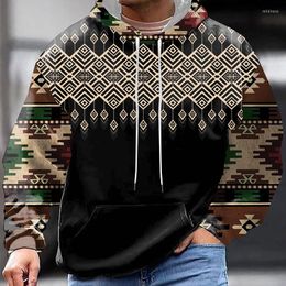 Men's Tracksuits Vintage Hoodies Winter Men Clothing Loose Casual Ethnic Style Man's Sweatshirt Streetwear Oversized Hoodie Shirt Tops