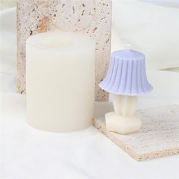 Stitch Mini Table Lamp Shaped Silicone Candle Mould Handmade Aromatherapy Making Mould Diy Tools Resin Craft Home Decor