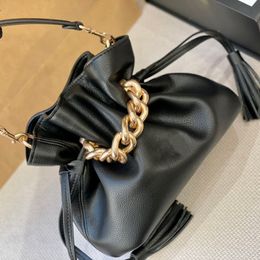 New Arrival Rich Bag Dumpling Shoulder Bags Designer Crossbody Blod Chain Coac Handbag Classic Bucket Leather Wallet Long Belts Underarm Satchels Size 24x20cm