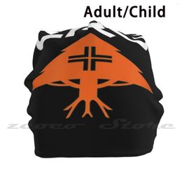 Berets Mens Core Logo Knit Hat Elastic Soft Personalised Pattern Present Cap Party