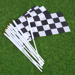 Custom Stick Flag Personalised Small Mini Flags Hand Held Waving flag with Plastic Pole