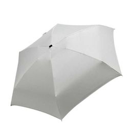 Umbrellas Women Luxury Lightweight Umbrella Black Coating Parasol Fold Sun Rain Umbrella Unisex Travel Pocket Umbrella