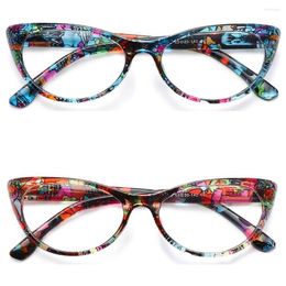 Sunglasses Frames Fashion Comfortable Flowers Reading Glasses Portable Vintage Women Floral Eyeglasses Ultra Light Frame Eye Protection