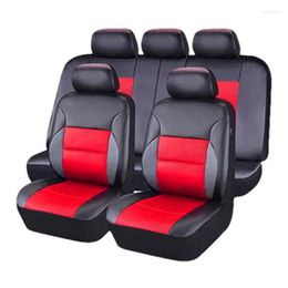 Car Seat Covers Protective Cover For Easy To Clean Universal Leather Instal Cushion Protector SUV Sedan