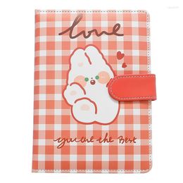 Monthly And Weekly Planner Cute Bear Notepad Daily Planning Schedule Book Journals Grid Notebook Stationery