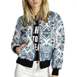 Women's Jackets Paisley Pattern Windbreak Clothes For Women Korean Women's 2023 Spring Korea Y2k Streetwear Support Customization