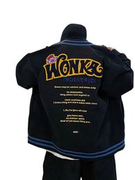 Mens Jackets Vintage Clothes Women Men Varsity Jackets Baseball Jacket Bomber Tops Spring Coat Women Outerwear Oversized Jacket Casual 230705