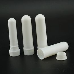 brand new white color blank nasal inhaler sticks, sterile portable nasal inhaler tube, plastic inhalers fast shipping F2017636 Jmegq