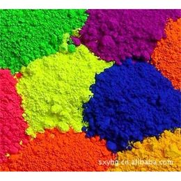 Nail Glitter 500g lot NEON Peach Colour Shiny escent Phosphor Powder Decoration Pigment Material for Polish Painting Printing 230704