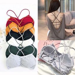 Yoga Outfit Women Sports Bras For Fitness Running Jogging Gym Wear Stretch One Size Padded Sport Top Seamless Athletic Vest Bra