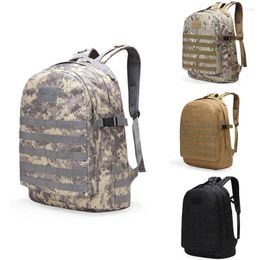 Backpack 35L Men Large Capacity Army Military Tactical Outdoor Travel Rucksack Bag Hiking Camping 3D