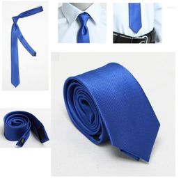 Bow Ties HOOYI 2023 Polyester Men's Royal Blue Neck Tie Mariage For Men