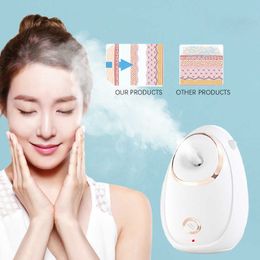 Facial Steamer 180ml Large Hot Nano Sprayer Face Moisturiser Skin Care Humidifier Spa Nebulizer 230705