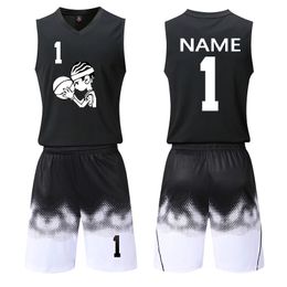 Other Sporting Goods Top Quality kids Child Youth Jerseys Uniforms College Mens Basketbal Shirts Shorts Set Sports Clothes Customised Prin 230705