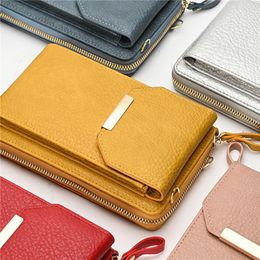 Stylish PU Leather women's evening purses for Women - Compact Crossbody Shoulder Handbag with Phone and Card Holder, Coin Purse and Wallet Included