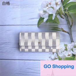 European and American design classic purse fashion minimalist double fold cover purse Top Quality