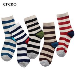 Whole- 1Pair Men Socks Funny Causal Blends Cotton Socks Art Colourful Thermal Socks Compression Stripe Chaussette Homme Sokken177W