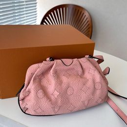 Woman Pinhole Cloud Shoulder Evening Bags Ladies Hollow Out Letter Flower Soft Purses Wallet Designer Clutch Handbags with Box