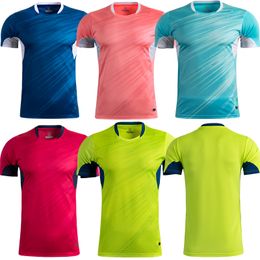 Other Sporting Goods men green short sleeve sports t shirt with round collar adult red running shirt kids sport jerseys Customised name 230704