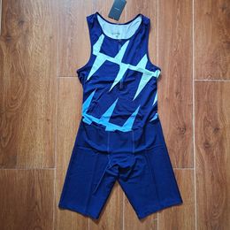 Men's Swimwear Sleeveless Street Racing Fast Running Speed Set Integrated Professional Track and Field Single 230705