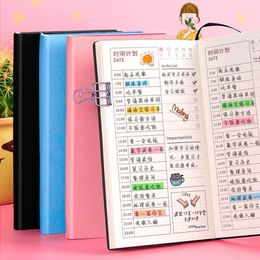 Daily Planning Notebook Time Management Schedule Diary Journal Agenda Planners School Stationery Gift