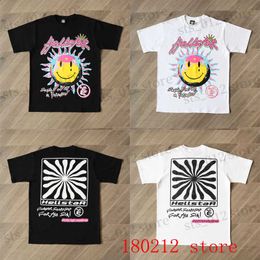 Men's T-Shirts 2023 Hellstar Sun Face Print Tee Summer Men Women High Quality Hip Hop Fashion Short Sleeve T Shirt T230705