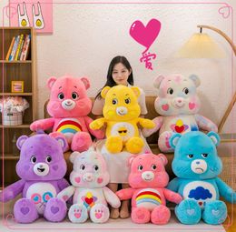 Rainbow Bear Doll Animal Little Bear Pillow Girl Holiday Gift Wholesale Doll