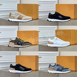 Designer Men Casual Shoes Suede Leather Woven Sneakers Curved Sole Mens Trainers Genuine Leather Mesh Runner Shoe Size 38-46