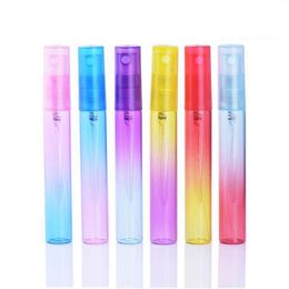 5ml 8ml Mini Portable Glass Perfume Bottle With Atomizer Empty Cosmetic Containers For Travel free shipping F201746 Lfuan