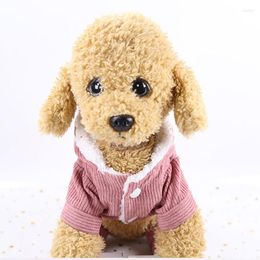 Dog Apparel Warm Pet Jumpsuits Clothing For Dogs Pajamas Fleece Clothes Coat Jacket Chihuahua Yorkshire