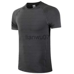 Men's T-Shirts Skinny Tshirt Men Sports Breathable Quick Dry Workout Fitness Running Outdoor Short Sleeve Muscle Bodybuilding Polyester Tee J230705
