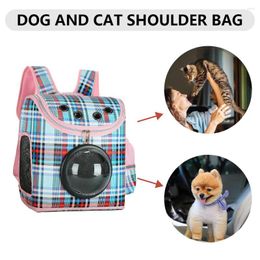 Dog Car Seat Covers Pet Cat Backpack Carrier Breathable With Handle Transport Bag Sturdy Adjustable Shoulder Strap Supplies