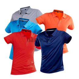 Men's T-Shirts Summer Quick Dry Hiking TShirts Men Outdoor Sports Breathable Slim Short Sleeve Tops Camping Fishing Trekking Climbing TShirt J230705