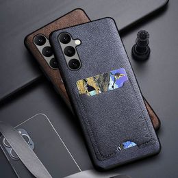 Samsung Sam Galaxy A54 A34 A24 휴대 전화 보호 케이스 Fine Leather Pattern Sleeve