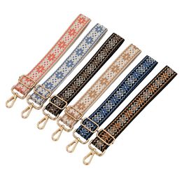 Adjustable Shoulder Bag Strap Nylon Fashion Colourful Women's Handles New Crossbody Accessories Replacement Wide Bag Belt Strap