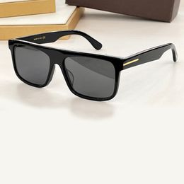 Rectangular Sunglasses Black Smoke 0999 Men Summer Sunnies gafas de sol Sonnenbrille UV400 Eyewear with Box