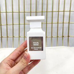 High quality 50ml branded Soleil Neige Eau de Toilette for men and women branded perfume long lasting scent body spray